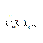 Ethyl 2-(7-Oxo-4,6-diazaspiro[2.4]hept-5-en-5-yl)acetate