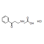 N-(3-Oxo-3-phenylpropyl)glycine Hydrochloride