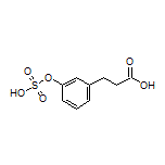 3-[3-(Sulfooxy)phenyl]propanoic Acid