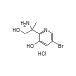 2-(2-Amino-1-hydroxy-2-propyl)-5-bromopyridin-3-ol Hydrochloride