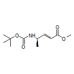 Methyl (R,E)-4-(Boc-amino)pent-2-enoate