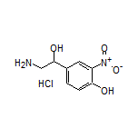 4-(2-Amino-1-hydroxyethyl)-2-nitrophenol Hydrochloride