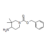 4-Amino-1-Cbz-3,3-dimethylpiperidine