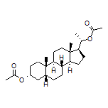 (S)-1-((3R,5R,8R,9S,10S,13S,14S,17S)-3-Acetoxy-10,13-dimethylhexadecahydro-1H-cyclopenta[a]phenanthren-17-yl)ethyl Acetate