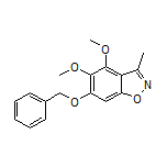 6-(Benzyloxy)-4,5-dimethoxy-3-methylbenzo[d]isoxazole