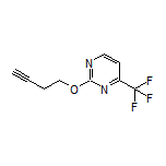 2-(But-3-yn-1-yloxy)-4-(trifluoromethyl)pyrimidine