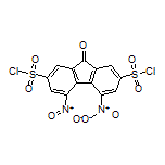 4,5-Dinitro-9-oxo-9H-fluorene-2,7-disulfonyl Dichloride