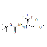 Methyl (R)-3-(2-Boc-hydrazinyl)-4,4,4-trifluorobutanoate