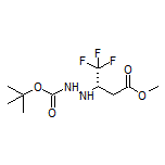 Methyl (S)-3-(2-Boc-hydrazinyl)-4,4,4-trifluorobutanoate