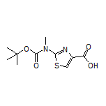 2-[Boc-(methyl)amino]thiazole-4-carboxylic Acid