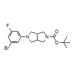 2-(3-Bromo-5-fluorophenyl)-5-Boc-octahydropyrrolo[3,4-c]pyrrole