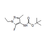 N-Boc-1-ethyl-5-fluoro-3-methyl-1H-pyrazol-4-amine