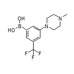 3-(4-Methyl-1-piperazinyl)-5-(trifluoromethyl)phenylboronic Acid