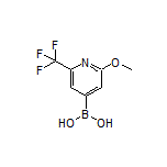 2-Methoxy-6-(trifluoromethyl)pyridine-4-boronic Acid