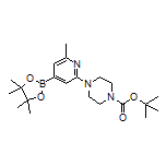 2-(4-Boc-1-piperazinyl)-6-methylpyridine-4-boronic Acid Pinacol Ester