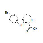 6-Bromo-2,3,4,9-tetrahydro-1H-pyrido[3,4-b]indole-1-carboxylic Acid