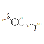 2-(2-Chloro-4-nitrophenethoxy)acetic Acid