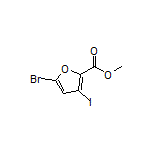 Methyl 5-Bromo-3-iodofuran-2-carboxylate