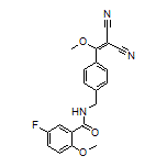 N-[4-(2,2-Dicyano-1-methoxyvinyl)benzyl]-5-fluoro-2-methoxybenzamide