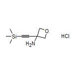 3-[(Trimethylsilyl)ethynyl]oxetan-3-amine Hydrochloride