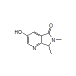 3-Hydroxy-6,7-dimethyl-6,7-dihydro-5H-pyrrolo[3,4-b]pyridin-5-one