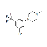 1-[3-Bromo-5-(trifluoromethyl)phenyl]-4-methylpiperazine