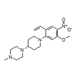 1-[1-(5-Methoxy-4-nitro-2-vinylphenyl)piperidin-4-yl]-4-methylpiperazine