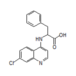 2-[[7-Chloro(4-quinolyl)]amino]-3-phenylpropanoic Acid