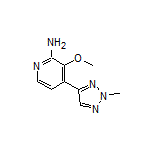 2-Amino-3-methoxy-4-(2-methyl-2H-1,2,3-triazol-4-yl)pyridine