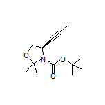 (R)-3-Boc-2,2-dimethyl-4-(prop-1-yn-1-yl)oxazolidine