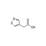 2-(4-Isothiazolyl)acetic Acid