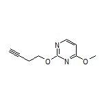 2-(But-3-yn-1-yloxy)-4-methoxypyrimidine