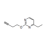 2-(But-3-yn-1-yloxy)-4-ethylpyrimidine