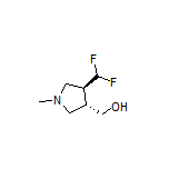 [(3S,4S)-4-(Difluoromethyl)-1-methyl-3-pyrrolidinyl]methanol