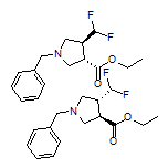 Ethyl rac-(3S,4S)-1-Benzyl-4-(difluoromethyl)pyrrolidine-3-carboxylate