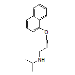 N-Isopropyl-3-(1-naphthyloxy)-2-propen-1-amine