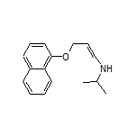 N-Isopropyl-3-(1-naphthyloxy)prop-1-en-1-amine