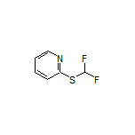 2-[(Difluoromethyl)thio]pyridine