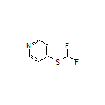 4-[(Difluoromethyl)thio]pyridine