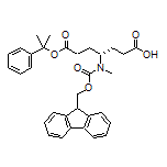 (S)-4-[Fmoc-(methyl)amino]-7-oxo-7-[(2-phenyl-2-propyl)oxy]heptanoic Acid