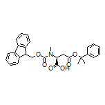 (S)-2-[Fmoc-(methyl)amino]-4-oxo-4-[(2-phenyl-2-propyl)oxy]butanoic Acid