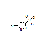 3-Bromo-1-methyl-1H-pyrazole-5-sulfonyl Chloride