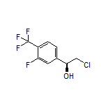 (S)-2-Chloro-1-[3-fluoro-4-(trifluoromethyl)phenyl]ethanol