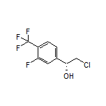 (R)-2-Chloro-1-[3-fluoro-4-(trifluoromethyl)phenyl]ethanol