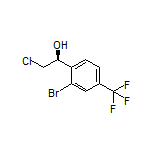 (S)-1-[2-Bromo-4-(trifluoromethyl)phenyl]-2-chloroethanol