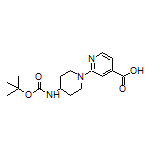 2-[4-(Boc-amino)-1-piperidyl]isonicotinic Acid