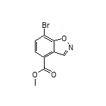 Methyl 7-Bromobenzo[d]isoxazole-4-carboxylate