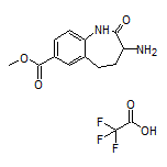 Methyl 3-Amino-2-oxo-2,3,4,5-tetrahydro-1H-benzo[b]azepine-7-carboxylate Trifluoroacetate