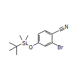 2-Bromo-4-[(tert-butyldimethylsilyl)oxy]benzonitrile