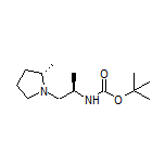 N-[(1R)-2-((2S)-2-methylpyrrolidinyl)-isopropyl](tert-butoxy)carboxamide